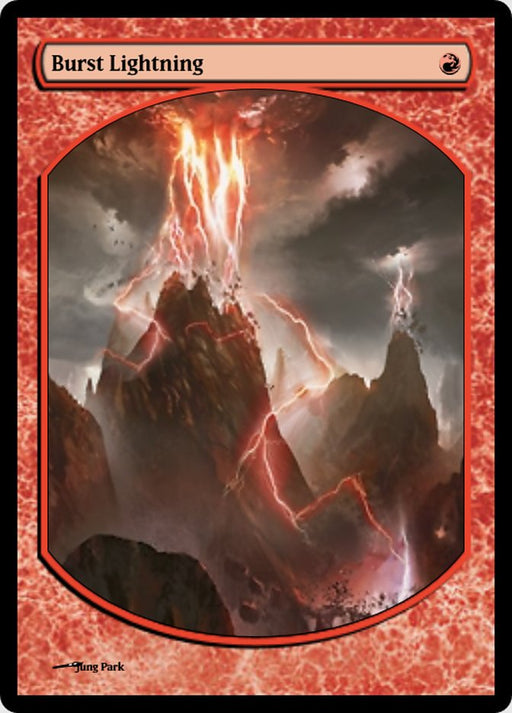 Burst Lightning - Textless - Full Art (Foil)