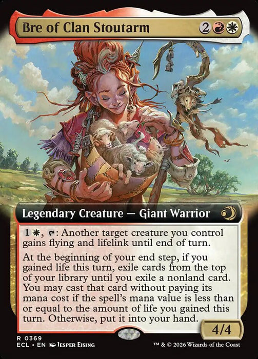 Bre of Clan Stoutarm - Extended Art - Legendary (Foil)