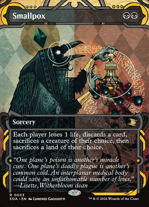 Smallpox - Borderless - Inverted - Showcase (Foil)