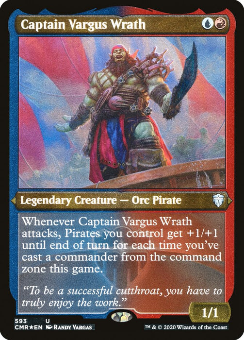 Captain Vargus Wrath - Etched - Inverted - Legendary - Etched (Foil)