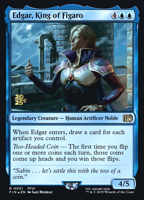 Edgar, King of Figaro - Legendary (Foil)