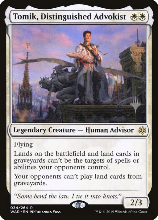 Tomik, Distinguished Advokist - Legendary