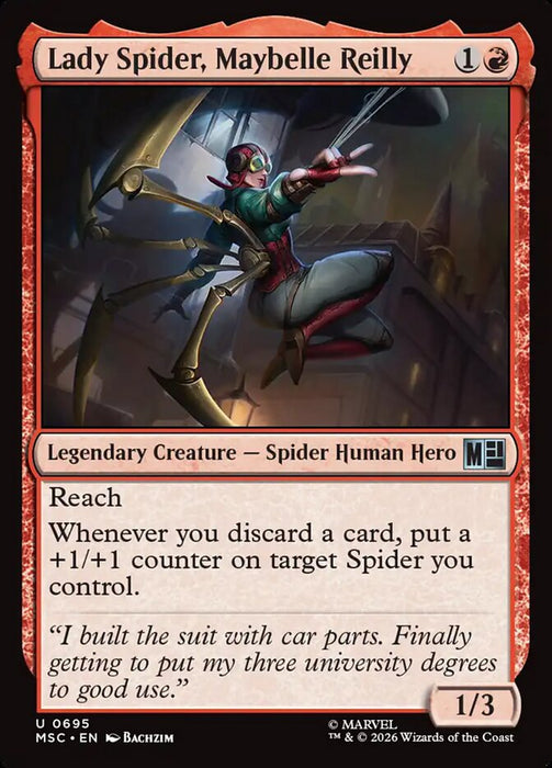 Lady Spider, Maybelle Reilly - Legendary (Foil)