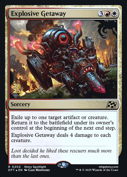Explosive Getaway (Foil)