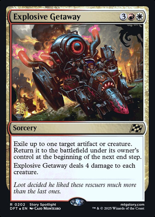 Explosive Getaway (Foil)