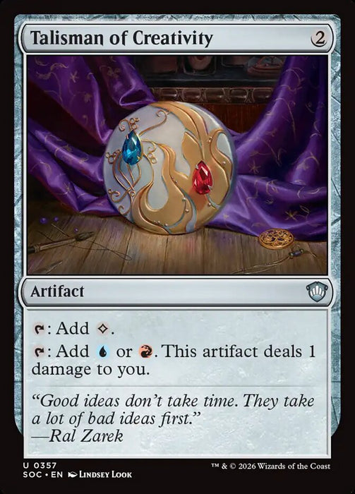 Talisman of Creativity