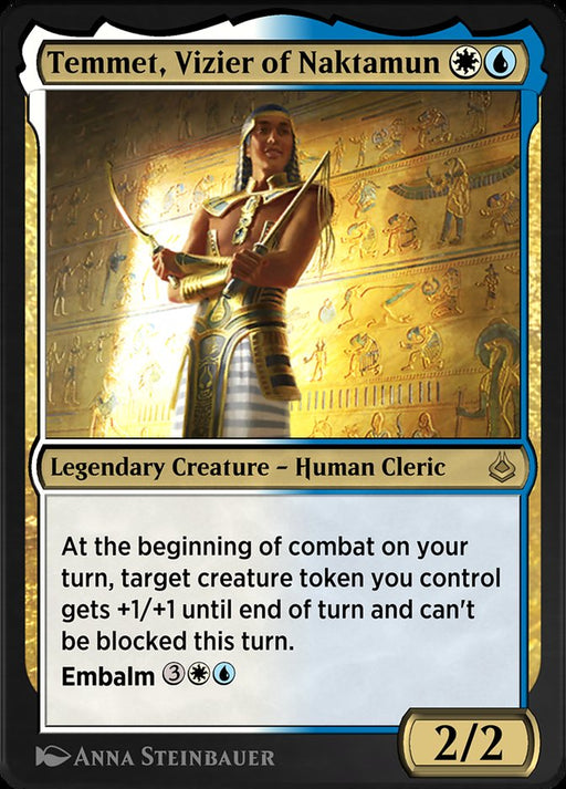 Temmet, Vizier of Naktamun - Legendary