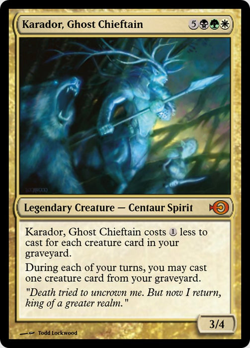 Karador, Ghost Chieftain (Foil)