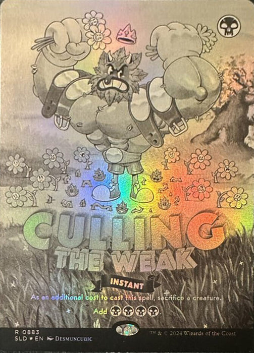 Culling the Weak - Borderless - Full Art (Foil)
