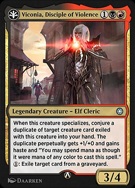Viconia, Disciple of Violence - Legendary