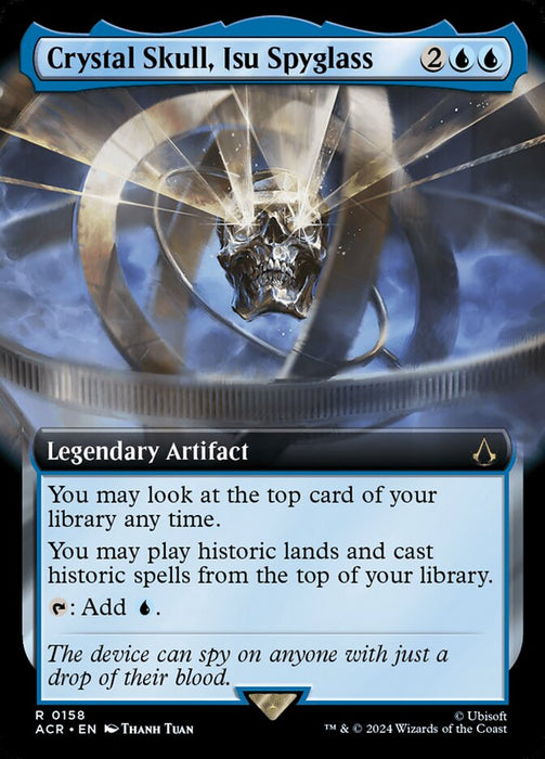 Crystal Skull, Isu Spyglass - Legendary- Extended Art (Foil)