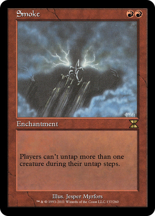 Smoke - Retro Frame (Foil)