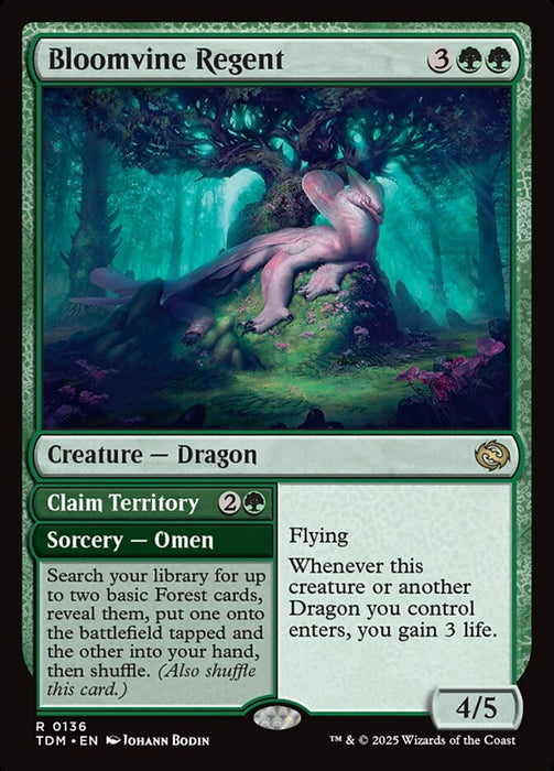 Bloomvine Regent // Claim Territory (Foil)