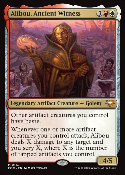 Alibou, Ancient Witness - Legendary