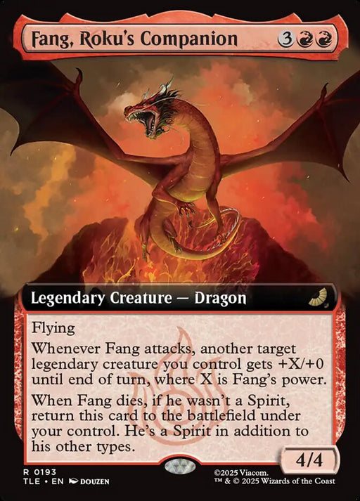 Fang, Roku's Companion - Extended Art - Legendary