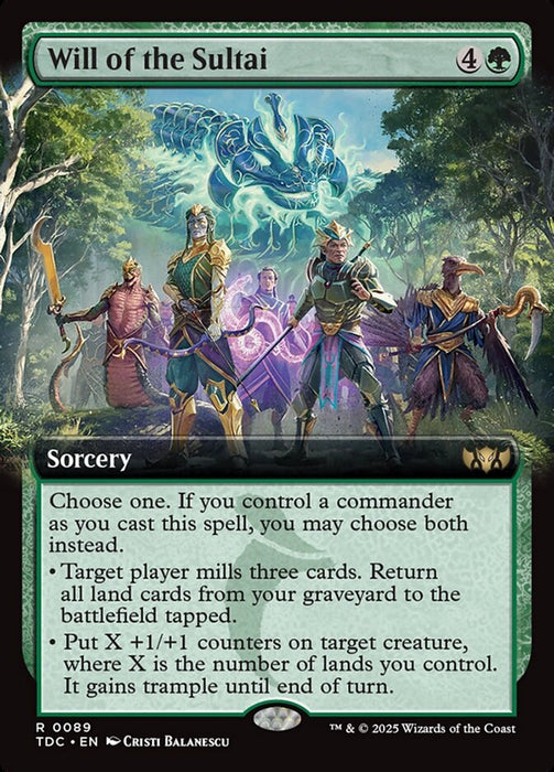 Will of the Sultai - Extended Art