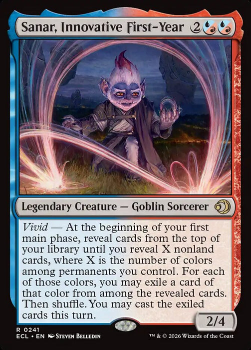 Sanar, Innovative First-Year - Legendary (Foil)