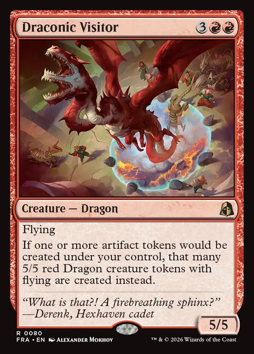 Draconic Visitor (Foil)