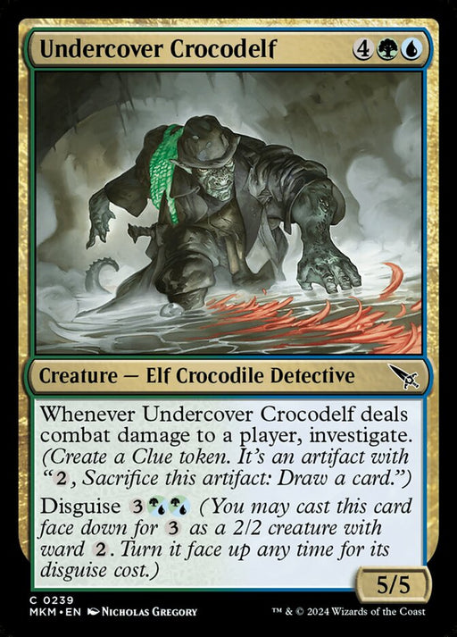 Undercover Crocodelf (Foil)