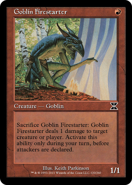 Goblin Firestarter - Retro Frame