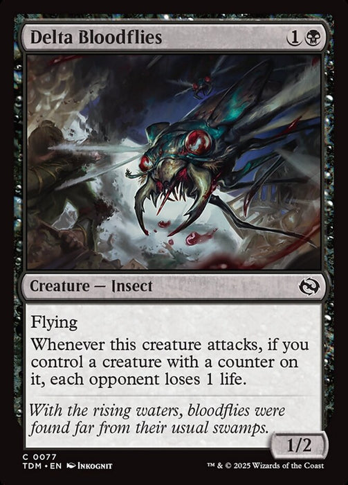 Delta Bloodflies (Foil)