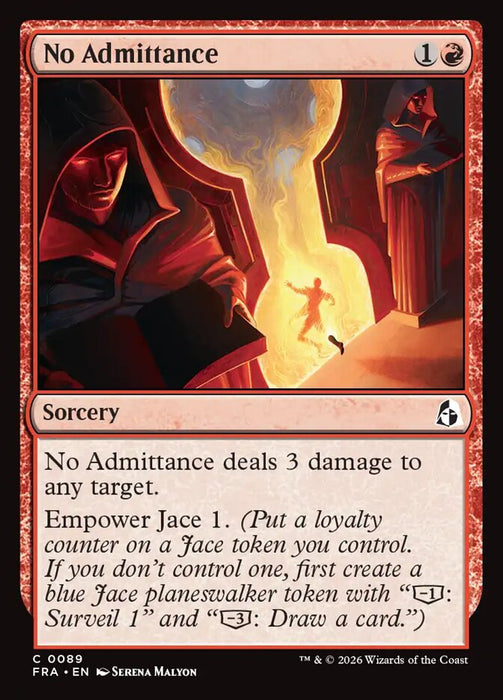 No Admittance (Foil)