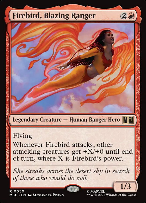 Firebird, Blazing Ranger - Legendary - Surge Foil (Foil)