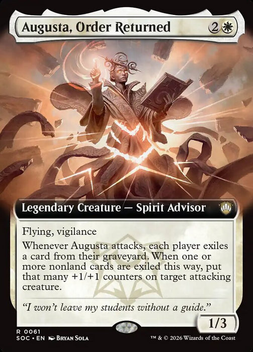 Augusta, Order Returned - Extended Art - Legendary