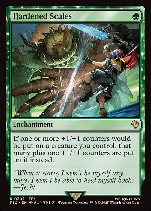 Hardened Scales - Enchantment - Surge Foil