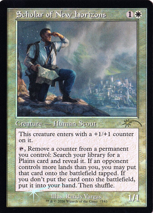 Scholar of New Horizons - Retro Frame (Foil)