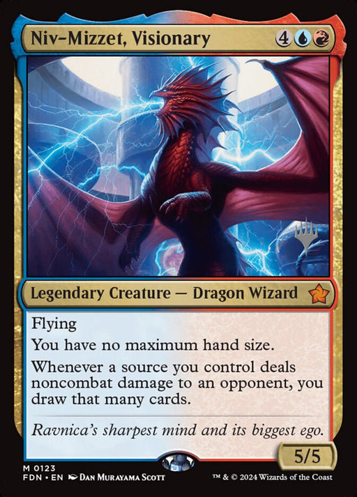 Niv-Mizzet, Visionary - Legendary (Foil)