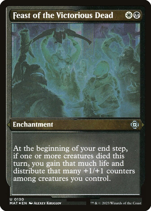 Feast of the Victorious Dead - Etched - Inverted - Etched (Foil)