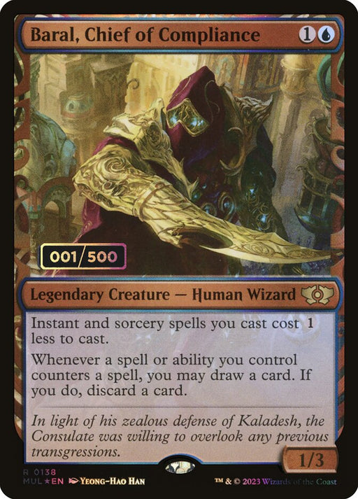 Baral, Chief of Compliance - Full Art - Legendary - Showcase (Foil)