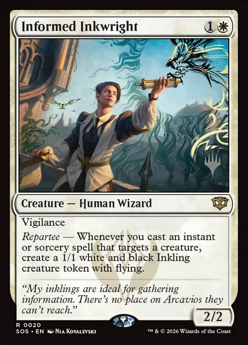 Informed Inkwright (Foil)