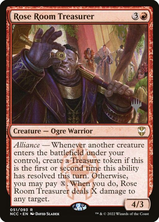 Rose Room Treasurer (Foil)