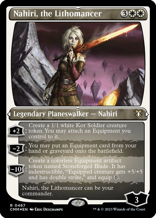 Nahiri, the Lithomancer - Etched - Inverted - Etched (Foil)