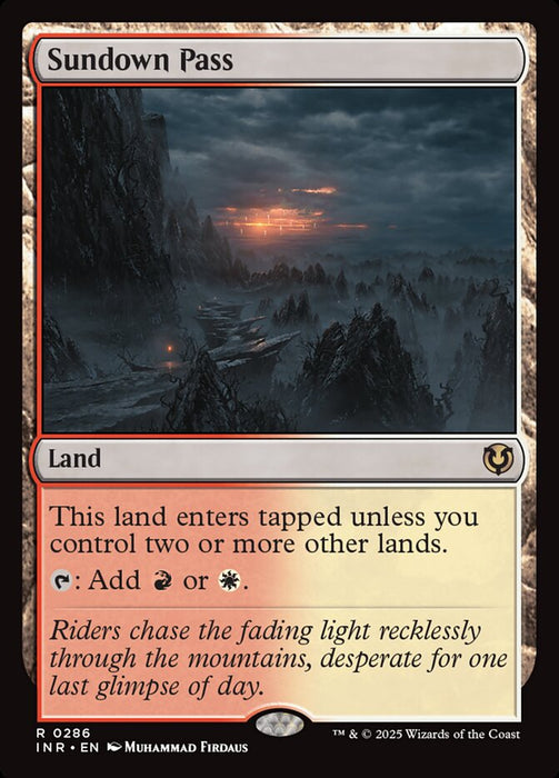 Sundown Pass (Foil)