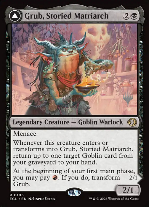 Grub, Storied Matriarch // Grub, Notorious Auntie - Legendary
