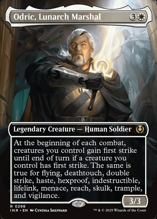 Odric, Lunarch Marshal - Borderless - Legendary (Foil)