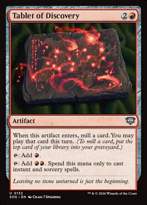 Tablet of Discovery (Foil)