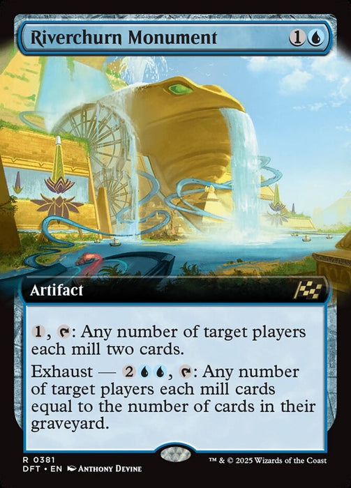 Riverchurn Monument - Extended Art (Foil)