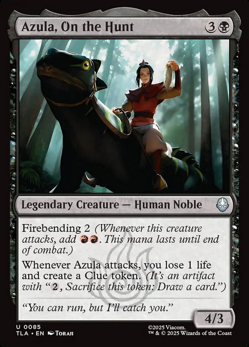 Azula, On the Hunt - Legendary (Foil)