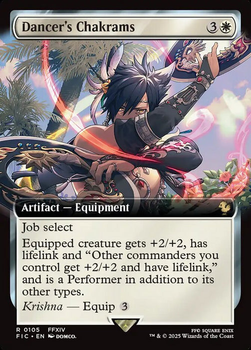 Dancer's Chakrams - Extended Art (Foil)