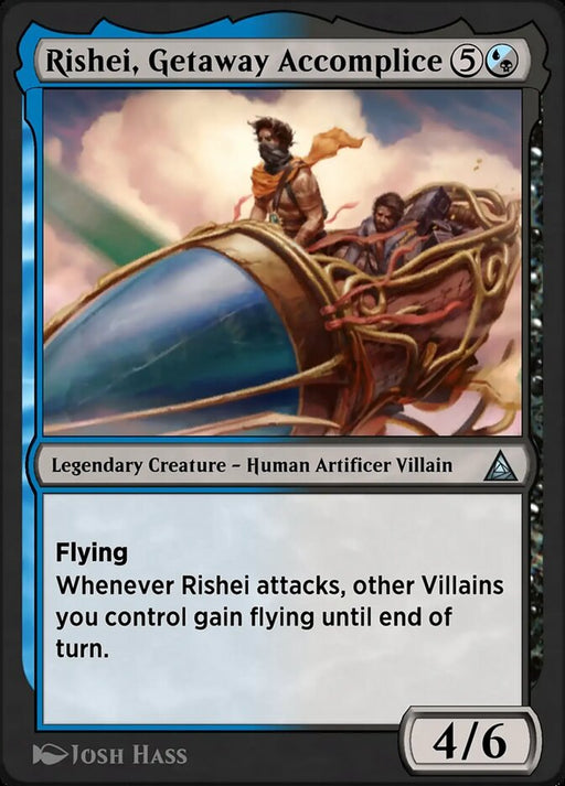Rishei, Getaway Accomplice - Vulture, Scheming Scavenger - Legendary