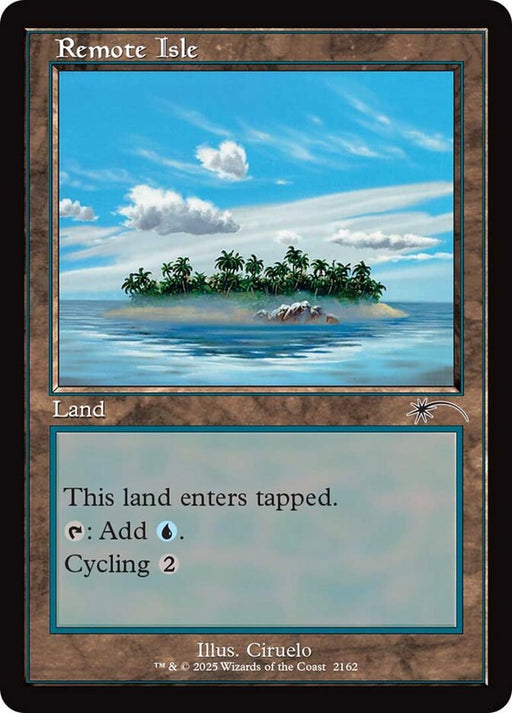 Remote Isle - Retro Frame