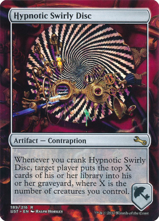 Hypnotic Swirly Disc - Borderless - Full Art