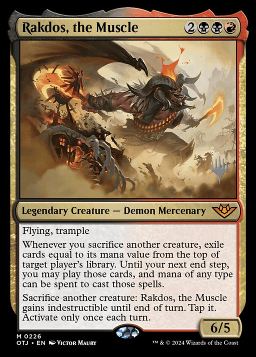 Rakdos, the Muscle - Legendary (Foil)