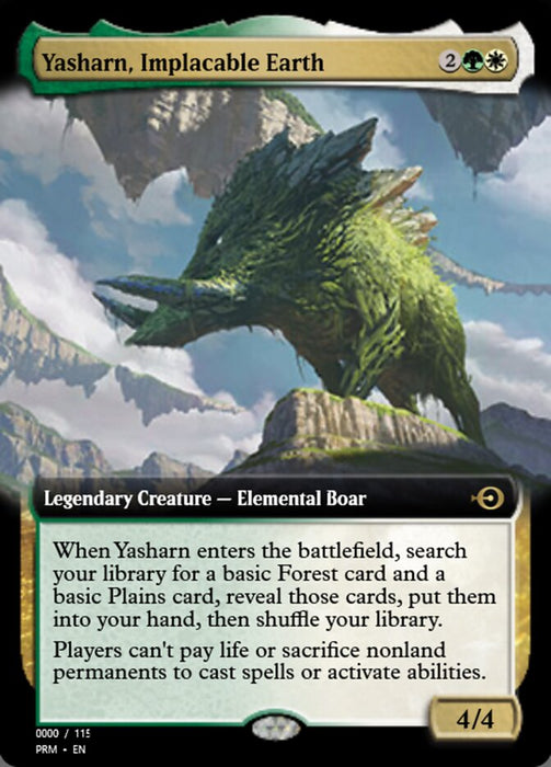 Yasharn, Implacable Earth - Legendary