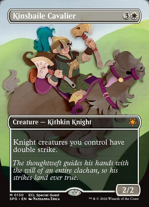 Kinsbaile Cavalier - Borderless - Full Art - Inverted (Foil)