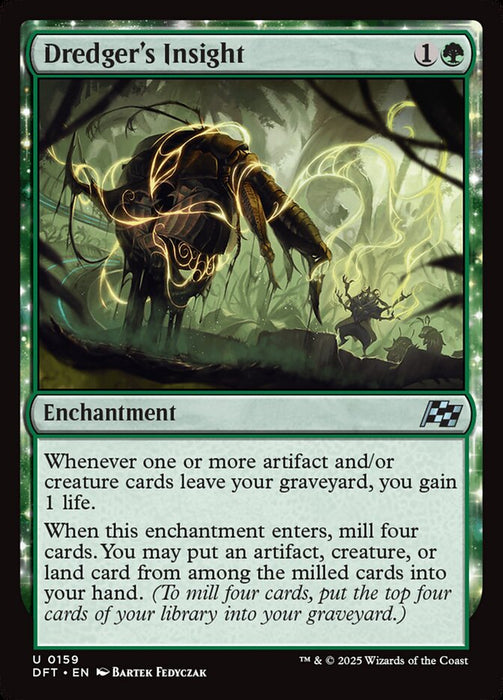 Dredger's Insight - Enchantment (Foil)